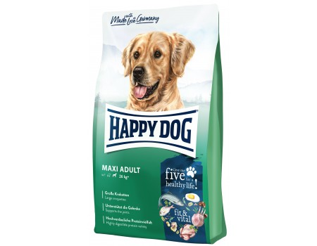 Happy Dog FIT & WELL MAXI ADULT  корм для собак крупных пород 4кг