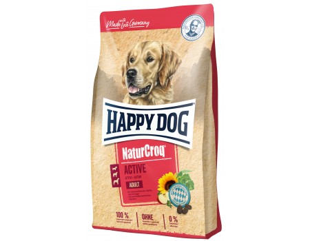 Happy Dog NATUR CROQ ACTIVE) корм для активних собак 15кг