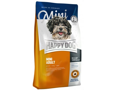 До 12.09.2020! Happy Dog  MINI ADULT  корм для собак мелких пород 1кг