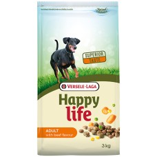 Happy Life Adult with Lamb ХЕППИ ЛАЙФ ЯГНЕНОК сухой премиум корм для собак всех пород, 15 кг