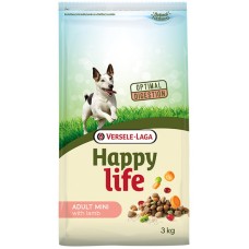 Happy Life Adult Mini with Lamb ХЕППИ ЛАЙФ МИНИ ЯГНЕНОК сухой премиум корм для собак мини и малых пород , 3 кг