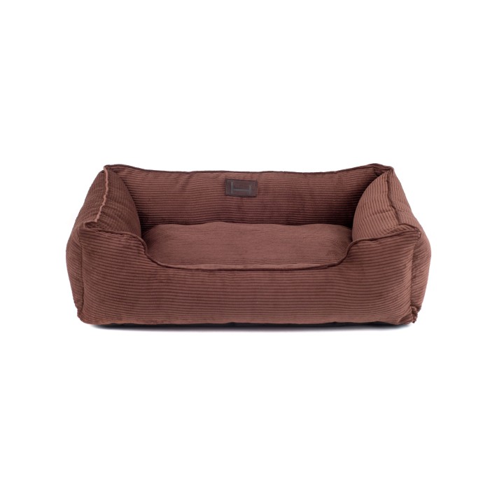 Лежак Harley and Cho Dreamer Brown Velvet, коричневый, XXL