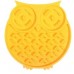 Килимок-годівниця WahoPet licky mat сова силіконовий жовтий