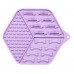 Коврик-кормушка WahoPet licky mat силиконовый, фиолетовый