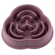 Миска-лабіринт WahoPet slow feeder пластикова, коричневий