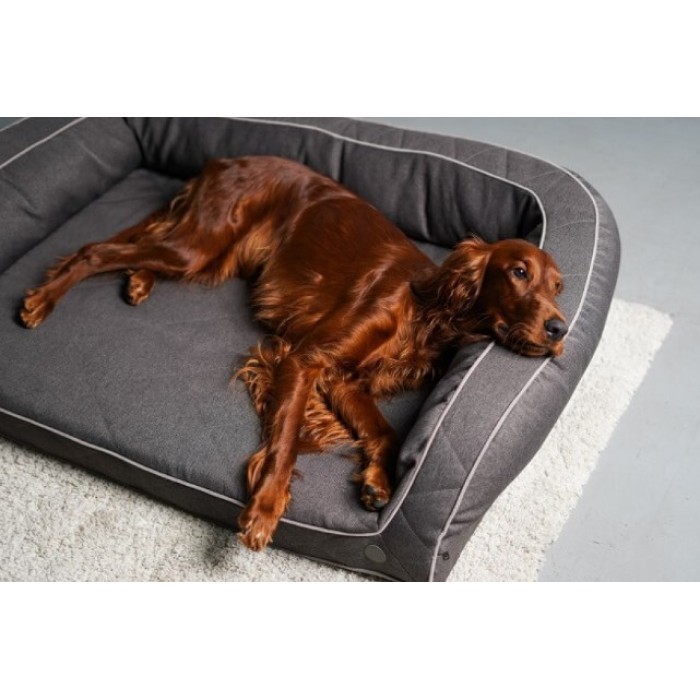 HARLEY & CHO Диван для собак Sleeper Gray NEW, M (65х90 cm)