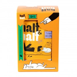 Набір Half&Half вологий корм для стерилізованих котів, шматочки з тунц..
