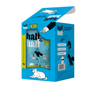 Набор влажных кормов Half&Half 