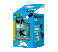 Набор влажных кормов Half&Half 