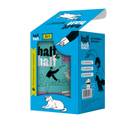 Набор влажных кормов Half&Half 