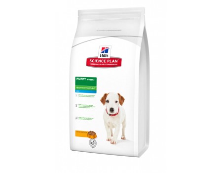 Hills Puppy сухой корм для щенков мелких пород  с курицей-3 кг