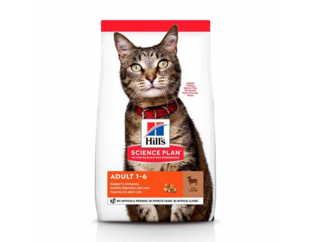 Hills Feline Adult корм для дорослих кішок з ягням - 3 кг