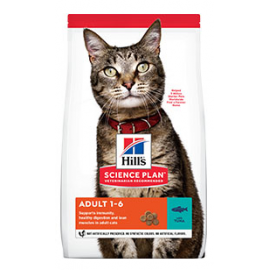 Hills Feline Adult  корм для взрослых кошек с тунцом -10 кг..