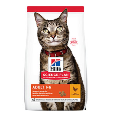 Hills Feline Adult корм для взрослых кошек с курицей NEW - 15 кг