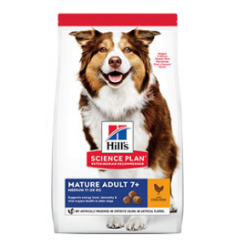 Hills SCIENCE PLAN Mature Adult 7+ Medium сухий корм для літніх собак ..
