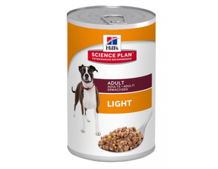 Hill's Wet SP Canine Adult Ligh – Консервированный корм со свининой для взрослых собак для поддержания оптимального веса,  0,370 кг