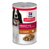 Hill's Wet SP Canine Adult Turkey – Консервированный корм с индейкой для взрослых собак,  0,370 кг