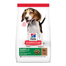 Hills SCIENCE PLAN Puppy Medium сухой корм для щенков средних пород  с ягненком и рисом - 14 кг