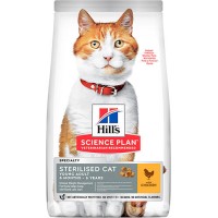 Hills SP Fel Adult Young Sterilised Cat Ch - для стерилізованих кішок з куркою - 15 кг