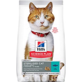Hills SP Fel Adult Young Sterilised Cat Tuna - для стерилизованных кош..