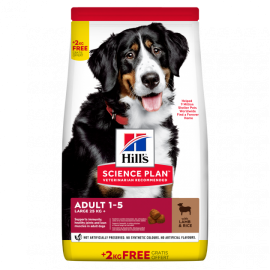 Hills Canine Adult Large Breed Bonus Bag - сухий корм для дорослих собак великих порід с ягням та рисом - 14 кг