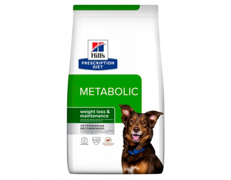 Сухий корм для собак Hill’s Prescription Diet Metabolic L&R, контроль ваги, ягня і рис, 1.5 кг