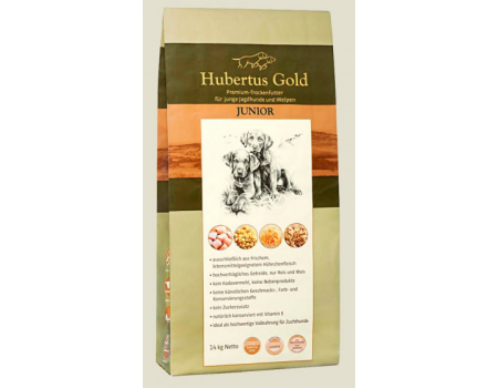 Hubertus Gold JUNIOR. Сухий корм для цуценят, 14 кг