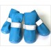 Ботинки RUISPET для малых пород собак, демисезонные, водонепроницаемые, 4 шт./упак. синие, 5,3x4,2 см, #5  - фото 2