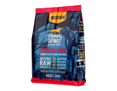 Сухой корм PRIMAL SPIRIT IBERIAN HAM, для собак, Ибериан Хэм, с иберийской свининой и ветчиной, 1 кг