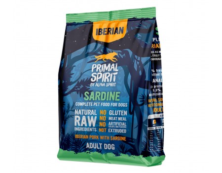 Сухой корм PRIMAL SPIRIT IBERIAN SARDINE, для собак, Ибериан Сардина, с иберийской свининой и сардиной, 1 кг