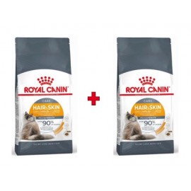 Акція! Сухий корм для котів Royal Canin HAIR&SKIN CARE 4kg + FCN HAIR&..