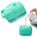 Щітка силіконова для шампуню (80 мл) для собак та котів  - фото 2