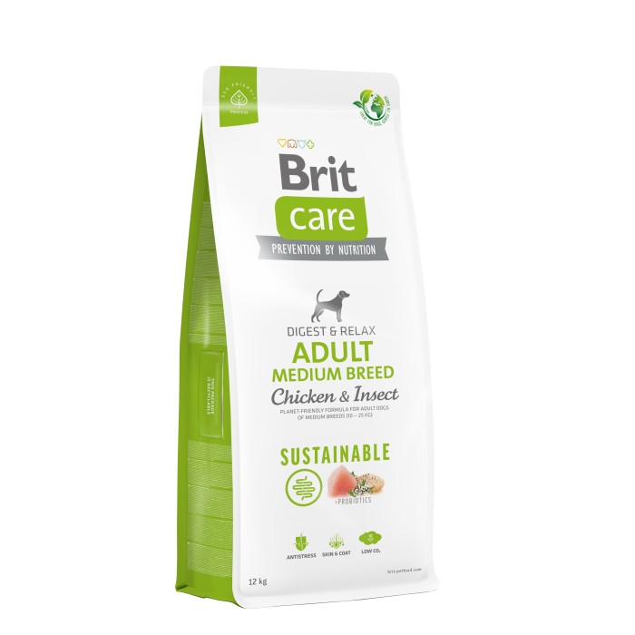 Brit Care Dog Sustainable Adult Medium Breed, 12 kg