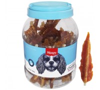 Wanpy Chicken Insert Rawhide ВАНПІ ФІЛЕ КУРКИ РУЛЕТ ласощі для собак, ..