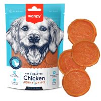 Wanpy Chicken Jerky Chips ВАНПИ ЧИПСЫ КУРИНЫ ВЯЛЕНОЕ лакомство для собак, 0.1 кг