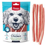 Wanpy Chicken Jerky & Codfish Sandwiches ВАНПИ СЭНДВИЧ КУРИЦА С ТРЕСКОЙ лакомство для собак, 0.1 кг