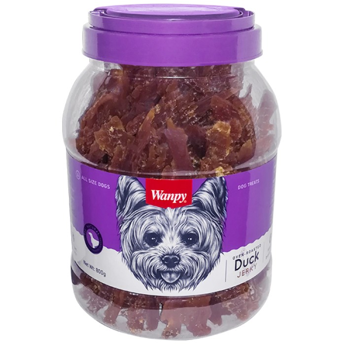 Wanpy Duck Jerky ВАНПИ ФИЛЕ УТКИ ВЯЛЕНОЕ лакомство для собак, 0.8 кг