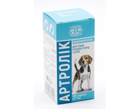 Таблетки Артролік Максі (глюкозамін. хондроїтин, МСМ) 100шт ЗооХелс