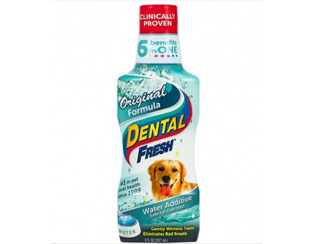 SynergyLabs Свежесть зубов (DentalFresh) жидкость от зубного налета собак кошек 237 мл