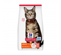 Сухий корм Hills Adult для дорослих котів, лосось, 3 кг..