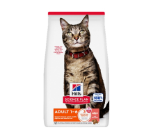 Сухой корм Hills Adult для взрослых кошек, лосось, 3 кг..