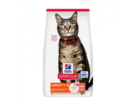 Корм Hills для котів Adult  для дорослих котів лосось- 3 кг