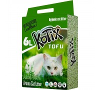 Наповнювач для котячого туалету KOTIX  TOFU Aloe Vera, соєвий, з арома..