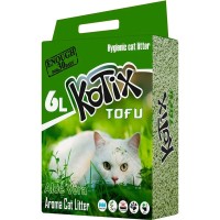 Наполнитель для кошачьего туалета KOTIX TOFU Aloe Vera, соевый, с ароматом алоэ, 6 л