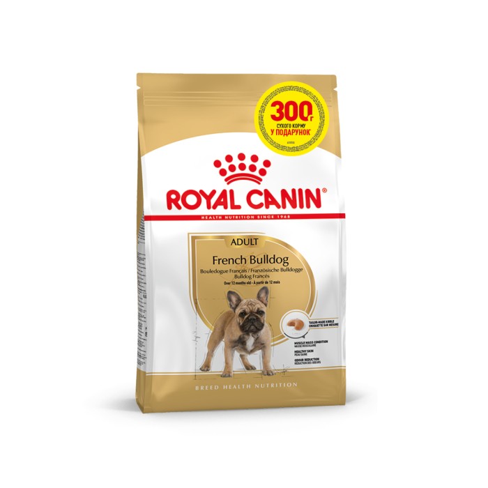 Royal Canin FRENCH BULLDOG ADULT - 1.2 кг + 300 г в подарунок