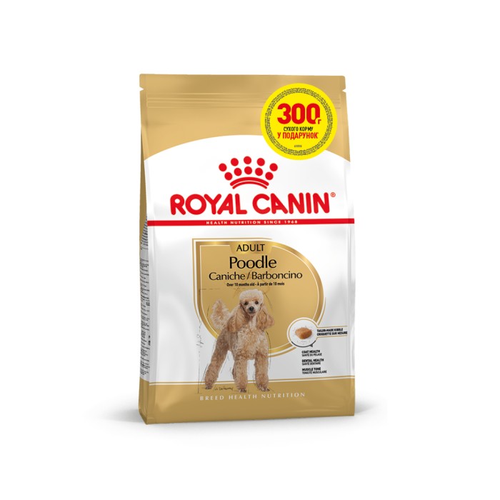 Royal Canin POODLE ADULT 1,2 кг+ 300 г в подарунок
