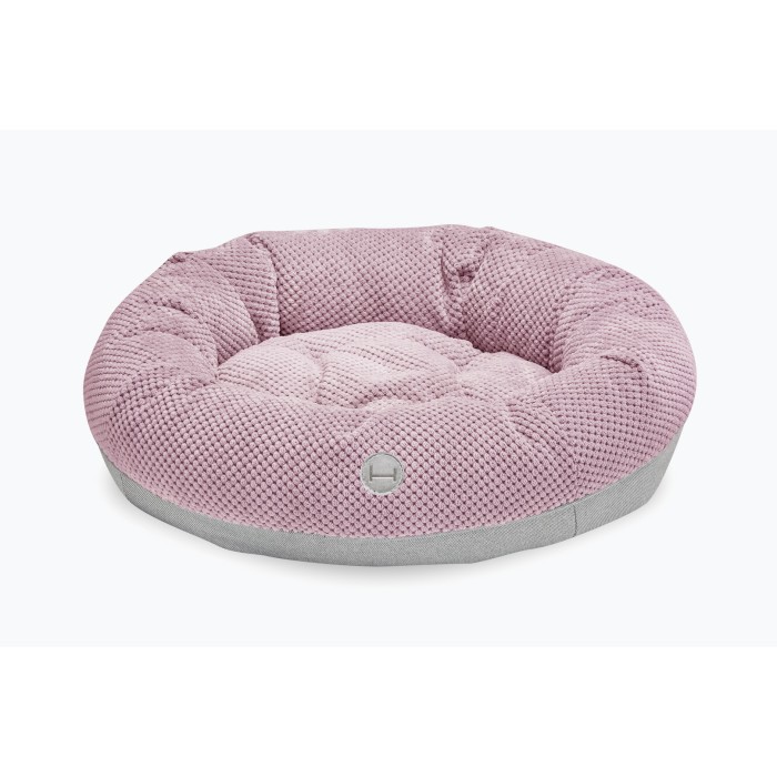 Овальний лежак Harley and Cho Bagel, рожевий, S (60х50 cm)