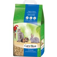 Древесный наполнитель Cat's Best Universal для домашних животных, 7 л / 4 кг 