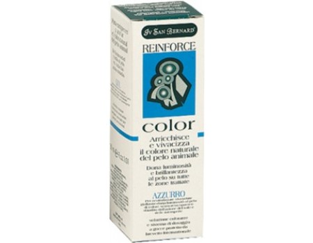 Стимулятор окраски Iv San Bernard Azzurro для голубої/пелястої шерсті котів та собак, 30мл