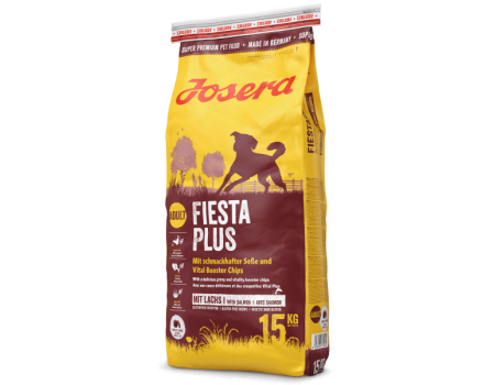 Josera FiestaPlus корм для взрослых собак c дополнительными крокетами Vital Booster Chips 15кг